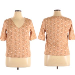 URBAN OUTFITTERS Pins & Needles, bird print top, L
